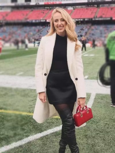 Brittany Mahomes White Coat