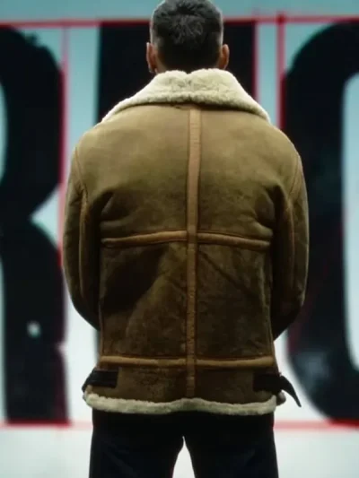 Joel Sanchez Berlin Brown Shearling Leather Jacket