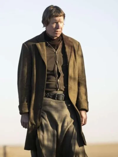 Ole Munch Fargo S05 Brown Trench Coat