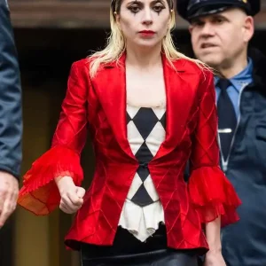 Joker Folie à Deux 2024 Lady Gaga Red Blazer