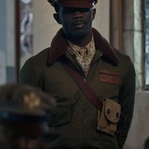 Josiah Cross Masters of the Air S01 Green Jacket