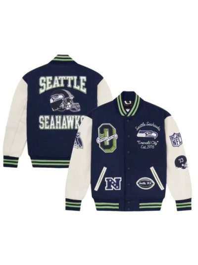 NFL Seattle Seahawks OVO Varsity Jacket