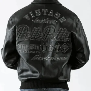 Pelle Pelle 1978 Vintage Leather Black Jacket
