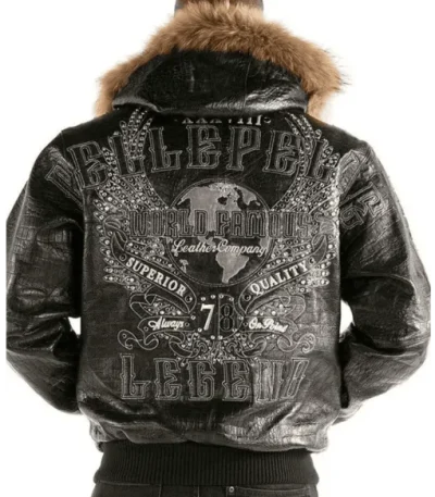 Pelle Pelle Crocodile Skin World Famous Jacket