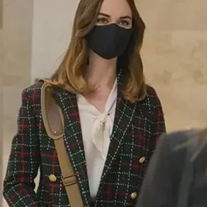 Samantha Powell Tv Series All Rise S02 Plaid Blazer