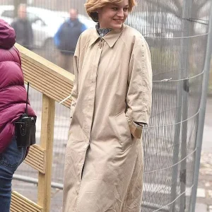 Princess Diana The Crown S04 Trench Coat