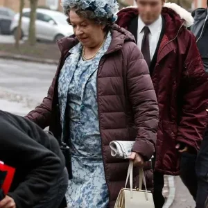 Queen Elizabeth the Queen Mother The Crown S04 Puffer Coat