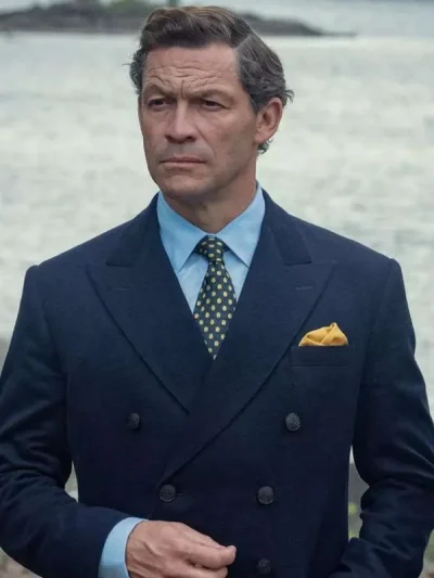 Prince Charles The Crown S05 Blue Blazer