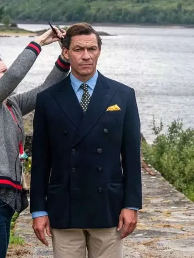 Prince Charles The Crown S05 Blue Blazer