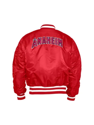 Los Angeles Angels X Alpha X New Era MA-1 Bomber Jacket