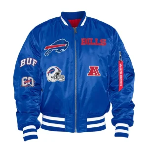 Buffalo Bills X Alpha X New Era MA-1 Bomber Jacket