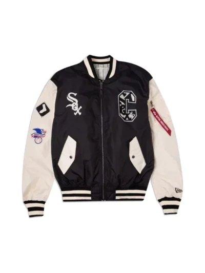 Chicago White Sox X Alpha X New Era L-2B Bomber Jacket