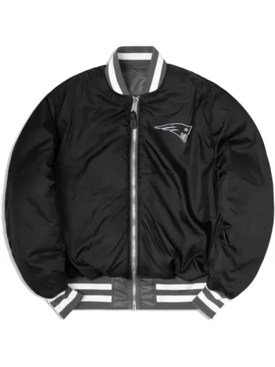 New England Patriots X Alpha X New Era MA-1 Nylon Bomber Jacket