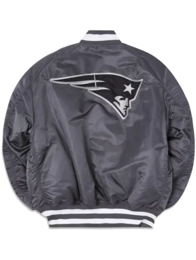 New England Patriots X Alpha X New Era MA-1 Nylon Bomber Jacket