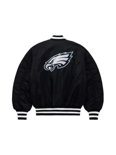 Philadelphia Eagles X Alpha X New Era MA-1 Bomber Jacket