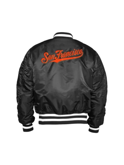San Francisco Giants X Alpha X New Era MA-1 Bomber Jacket