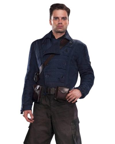 Bucky Barnes Ww2 Blue Jacket