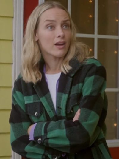 Christmas Island 2023 Rachel Skarsten Plaid Jacket