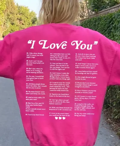 Different Ways to Say I Love You Shirt - Image 4