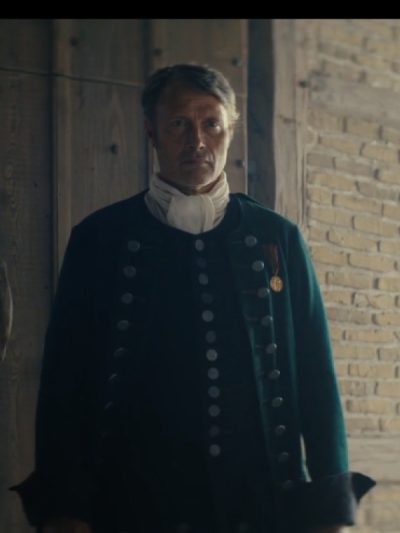 The Promised Land Mads Mikkelsen Green Coat 2024