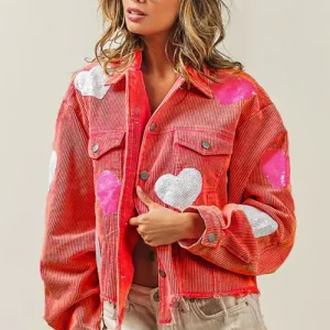 Valentine’s Day Love Sequin Jacket