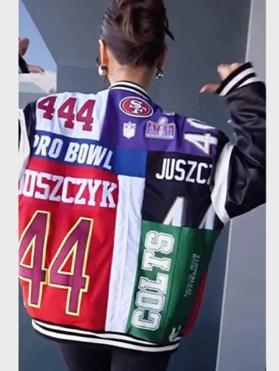 Super Bowl LVIII Kristin Juszczyk 49ers Bomber Jacket