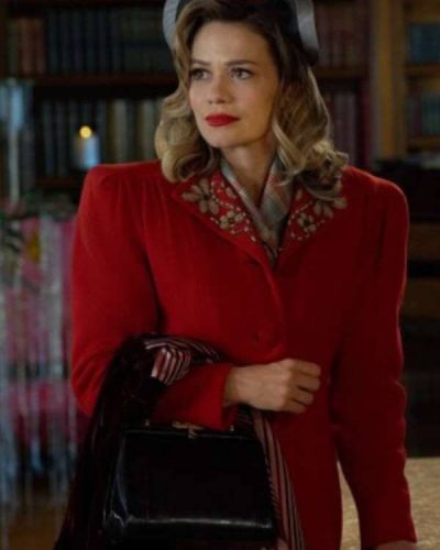 A Biltmore Christmas Bethany Joy Lenz Red Coat
