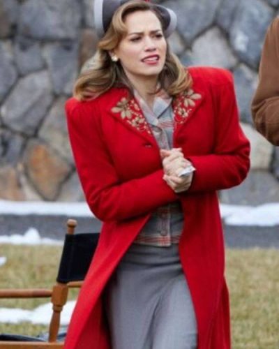 A Biltmore Christmas Bethany Joy Lenz Red Coat