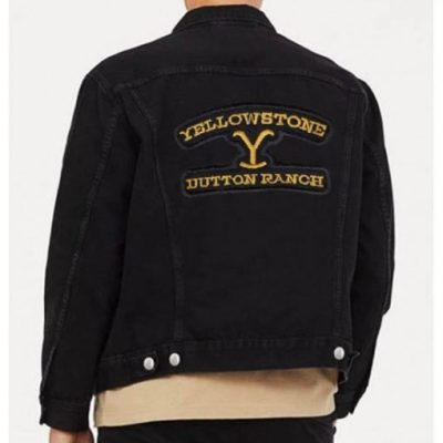 Yellowstone Denim Black Jacket