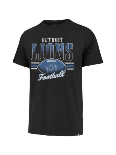 Eminem 47 Black Detroit Lions T-Shirt