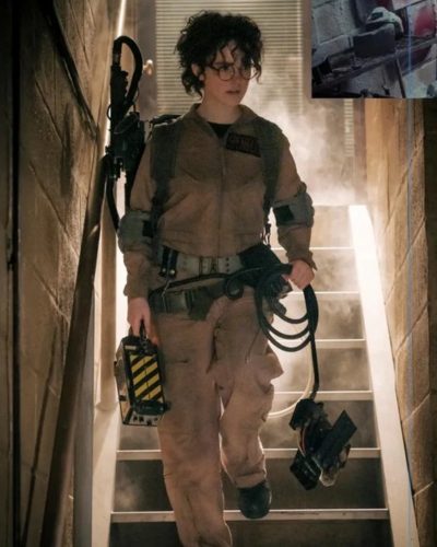Ghostbusters: Frozen Empire Mckenna Grace Brown Jumpsuit
