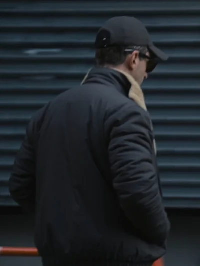 Kendall Roy Succession S04 Shearling Jacket