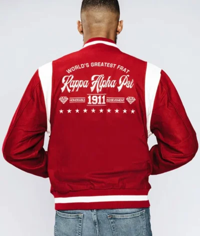 Kappa Alpha Psi World’s Greatest Frat Varsity Wool Jacket