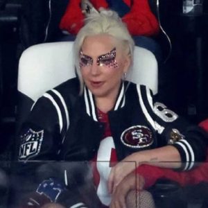 Lady Gaga Super Bowl Varsity Jacket