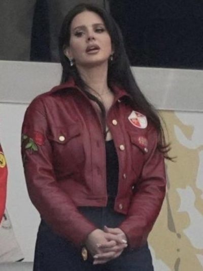 Lana Del Rey 49ers jacket