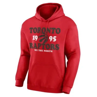 Lexington Toronto Raptors Red Hoodie
