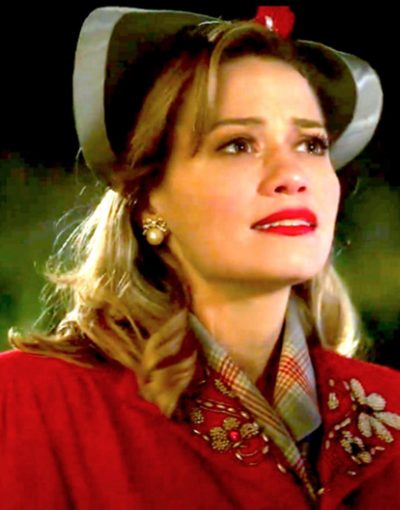 A Biltmore Christmas Bethany Joy Lenz Red Coat