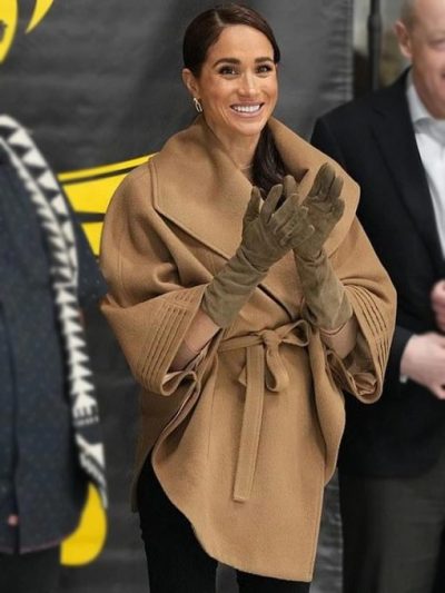 Meghan Markle Sentaler Cape Coat