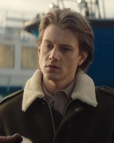 Nancy Drew S04 Alex Saxon Shearling Collar Jacket