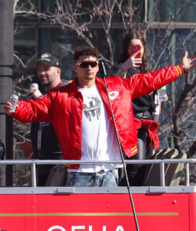 Patrick Mahomes Super Bowl Bomber Jacket