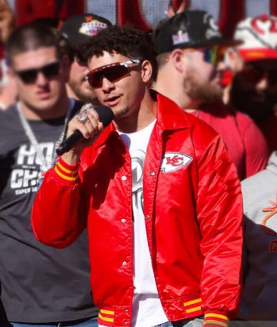 Patrick Mahomes Super Bowl Bomber Jacket