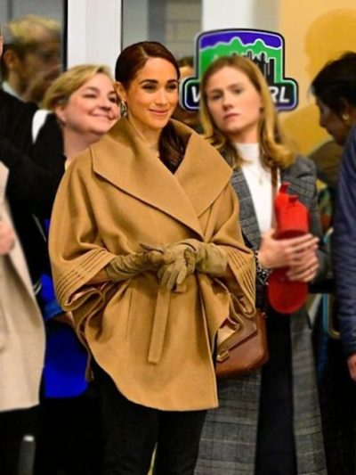 Meghan Markle Sentaler Cape Coat