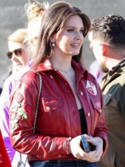 Lana Del Rey 49ers jacket