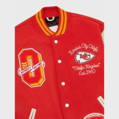 Kansas City Chiefs OVO Varsity Jacket