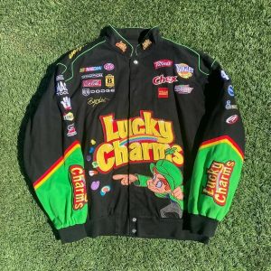 Vintage Lucky Charms Nascar Jacket