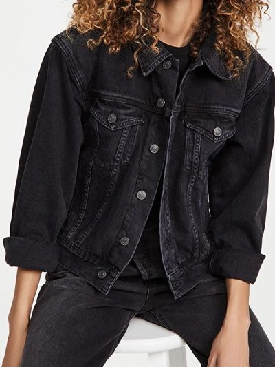 Yellowstone Denim Black Jacket