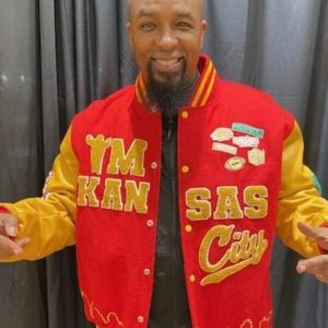 Kansas City Chiefs Tech N9ne Yellow and Red Jacket