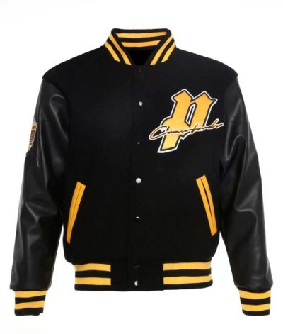 National League Champs Pittsburgh Crawfords Black Varsity Jacket