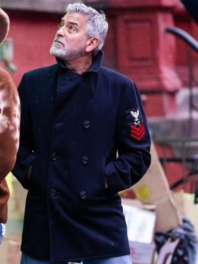 Wolves 2024 George Clooney Trench Coat
