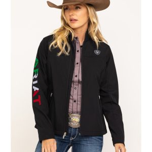 Ariat Women's Classic Team Mexico Flag Softshell Jacket